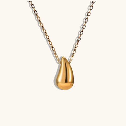 Gold Plated Waterdrop Pendant