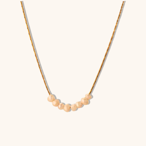 Gold Plated Mini Pearl Set Necklace