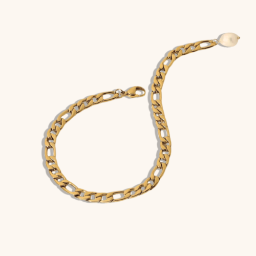 Kimberly 18K Gold Plated Link Chain