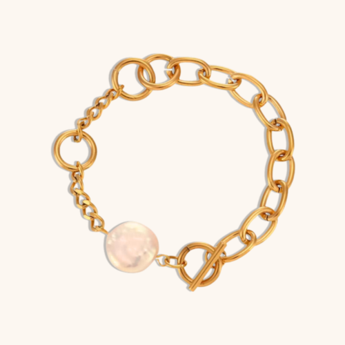 Ana Pearl 18K Gold Plated Bracelet
