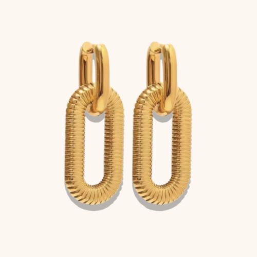 Millie 18K Gold Plated Drop Earring