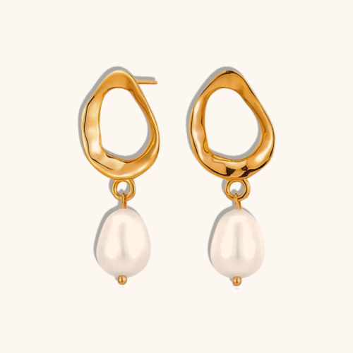 Aurorique 18K Gold Plated Earrings